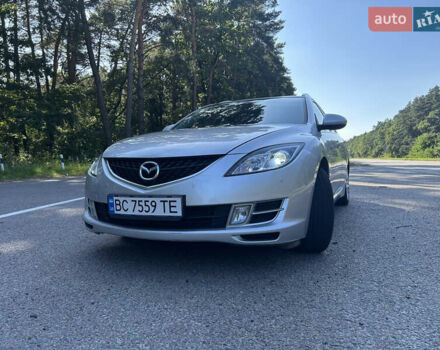 Серый Мазда 6, объемом двигателя 2 л и пробегом 296 тыс. км за 7500 $, фото 2 на Automoto.ua