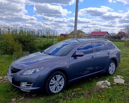 Серый Мазда 6, объемом двигателя 2 л и пробегом 371 тыс. км за 6500 $, фото 3 на Automoto.ua