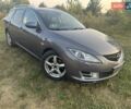 Серый Мазда 6, объемом двигателя 2 л и пробегом 245 тыс. км за 6800 $, фото 1 на Automoto.ua