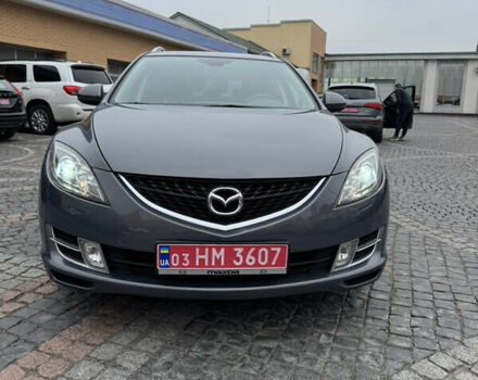 Серый Мазда 6, объемом двигателя 2 л и пробегом 230 тыс. км за 7600 $, фото 2 на Automoto.ua