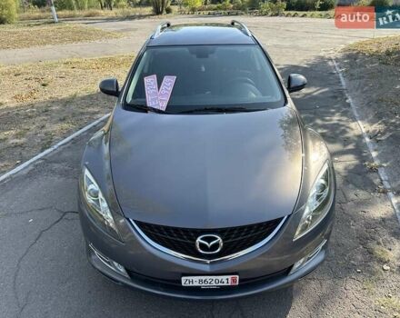 Сірий Мазда 6, об'ємом двигуна 2 л та пробігом 188 тис. км за 7699 $, фото 1 на Automoto.ua