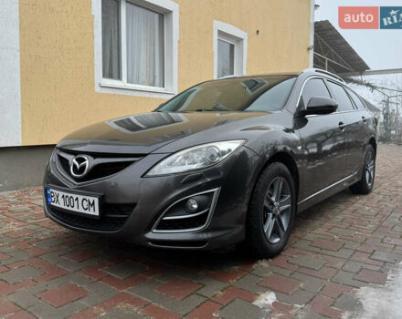 Серый Мазда 6, объемом двигателя 2.2 л и пробегом 216 тыс. км за 9000 $, фото 1 на Automoto.ua