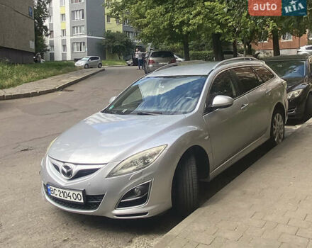 Серый Мазда 6, объемом двигателя 2.2 л и пробегом 239 тыс. км за 8878 $, фото 4 на Automoto.ua