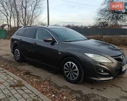 Серый Мазда 6, объемом двигателя 2.2 л и пробегом 324 тыс. км за 7900 $, фото 2 на Automoto.ua