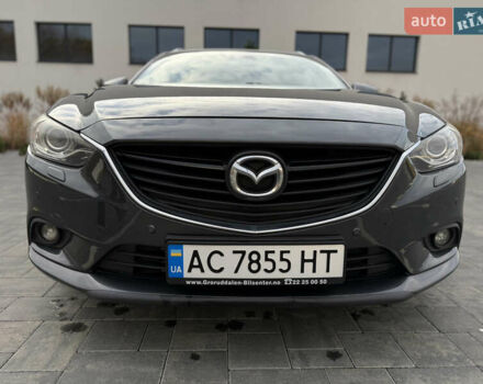 Серый Мазда 6, объемом двигателя 2.19 л и пробегом 214 тыс. км за 11999 $, фото 2 на Automoto.ua