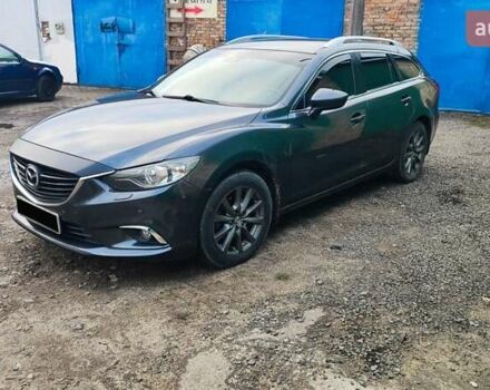 Серый Мазда 6, объемом двигателя 2.19 л и пробегом 226 тыс. км за 10500 $, фото 4 на Automoto.ua