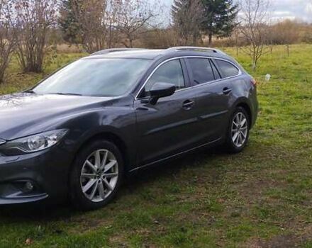 Серый Мазда 6, объемом двигателя 2.19 л и пробегом 232 тыс. км за 10200 $, фото 2 на Automoto.ua