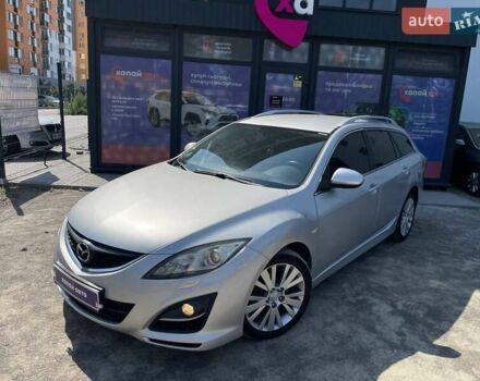 Серый Мазда 6, объемом двигателя 2.18 л и пробегом 208 тыс. км за 8500 $, фото 8 на Automoto.ua