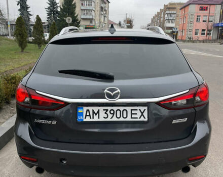 Серый Мазда 6, объемом двигателя 2.2 л и пробегом 293 тыс. км за 13000 $, фото 9 на Automoto.ua
