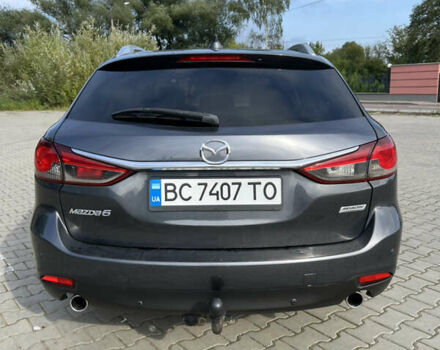 Серый Мазда 6, объемом двигателя 2.19 л и пробегом 292 тыс. км за 10400 $, фото 9 на Automoto.ua