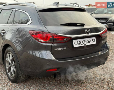 Серый Мазда 6, объемом двигателя 2.19 л и пробегом 226 тыс. км за 10900 $, фото 12 на Automoto.ua