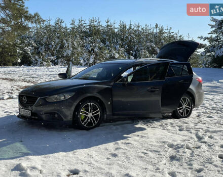 Серый Мазда 6, объемом двигателя 2.2 л и пробегом 293 тыс. км за 13000 $, фото 12 на Automoto.ua