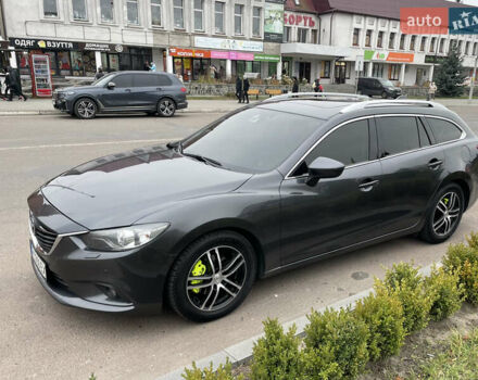 Серый Мазда 6, объемом двигателя 2.2 л и пробегом 293 тыс. км за 13000 $, фото 2 на Automoto.ua