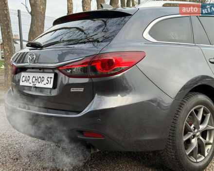 Серый Мазда 6, объемом двигателя 2.19 л и пробегом 226 тыс. км за 10900 $, фото 15 на Automoto.ua