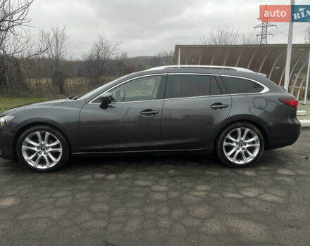 Серый Мазда 6, объемом двигателя 2.18 л и пробегом 253 тыс. км за 9200 $, фото 1 на Automoto.ua
