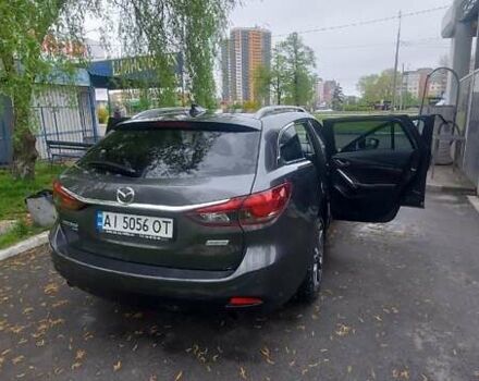 Серый Мазда 6, объемом двигателя 2.2 л и пробегом 180 тыс. км за 16500 $, фото 2 на Automoto.ua