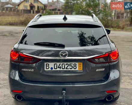 Сірий Мазда 6, об'ємом двигуна 2.19 л та пробігом 219 тис. км за 14900 $, фото 22 на Automoto.ua