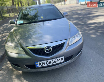 Серый Мазда 6, объемом двигателя 2 л и пробегом 389 тыс. км за 4000 $, фото 2 на Automoto.ua