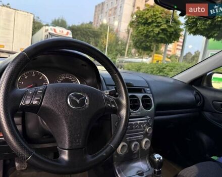 Серый Мазда 6, объемом двигателя 2 л и пробегом 332 тыс. км за 5300 $, фото 12 на Automoto.ua
