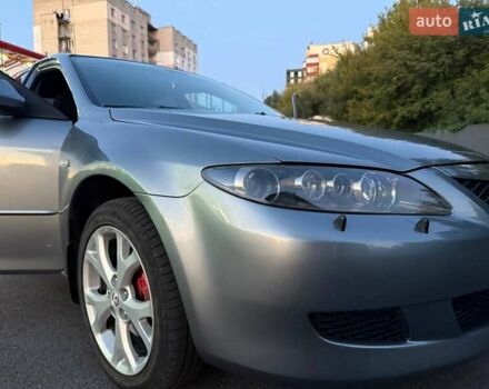 Серый Мазда 6, объемом двигателя 2 л и пробегом 332 тыс. км за 5300 $, фото 1 на Automoto.ua