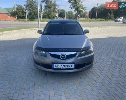 Серый Мазда 6, объемом двигателя 2 л и пробегом 168 тыс. км за 6200 $, фото 1 на Automoto.ua