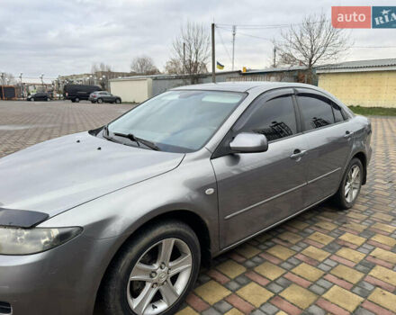 Серый Мазда 6, объемом двигателя 2 л и пробегом 170 тыс. км за 6100 $, фото 1 на Automoto.ua