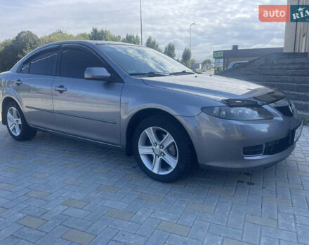 Серый Мазда 6, объемом двигателя 2 л и пробегом 168 тыс. км за 6200 $, фото 2 на Automoto.ua