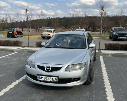 Серый Мазда 6, объемом двигателя 2 л и пробегом 218 тыс. км за 5800 $, фото 2 на Automoto.ua