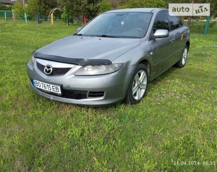 Серый Мазда 6, объемом двигателя 2 л и пробегом 260 тыс. км за 3700 $, фото 1 на Automoto.ua