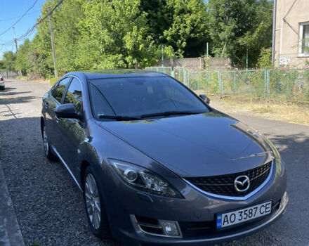 Серый Мазда 6, объемом двигателя 2 л и пробегом 230 тыс. км за 6800 $, фото 2 на Automoto.ua