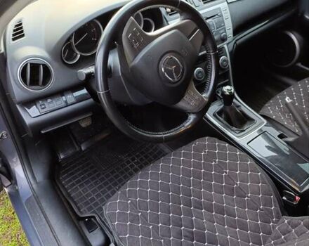 Серый Мазда 6, объемом двигателя 2 л и пробегом 310 тыс. км за 6700 $, фото 3 на Automoto.ua