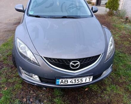 Серый Мазда 6, объемом двигателя 2 л и пробегом 310 тыс. км за 6700 $, фото 2 на Automoto.ua