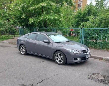 Серый Мазда 6, объемом двигателя 2 л и пробегом 290 тыс. км за 6500 $, фото 2 на Automoto.ua