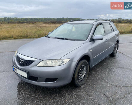 Серый Мазда 6, объемом двигателя 2 л и пробегом 298 тыс. км за 3000 $, фото 1 на Automoto.ua