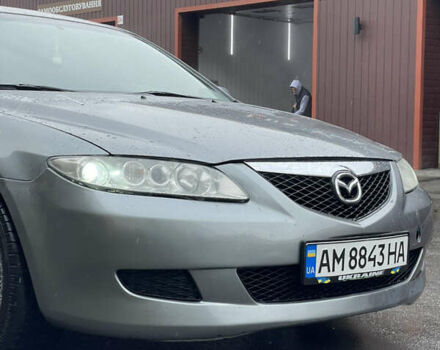 Серый Мазда 6, объемом двигателя 2 л и пробегом 320 тыс. км за 3300 $, фото 1 на Automoto.ua