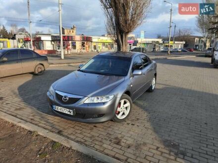 Серый Мазда 6, объемом двигателя 2 л и пробегом 312 тыс. км за 4750 $, фото 1 на Automoto.ua