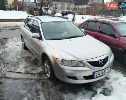 Сірий Мазда 6, об'ємом двигуна 2 л та пробігом 111 тис. км за 3500 $, фото 1 на Automoto.ua