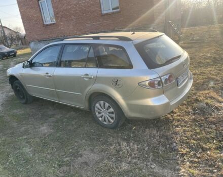 Серый Мазда 6, объемом двигателя 2 л и пробегом 364 тыс. км за 1300 $, фото 1 на Automoto.ua