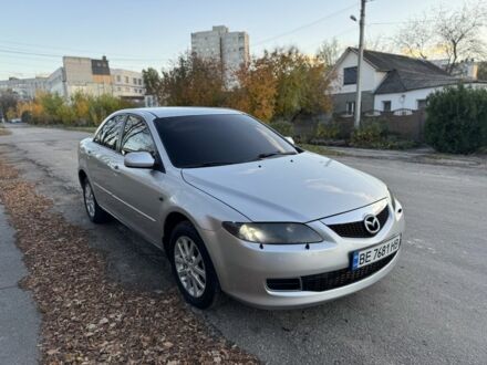 Серый Мазда 6, объемом двигателя 2 л и пробегом 250 тыс. км за 3850 $, фото 1 на Automoto.ua