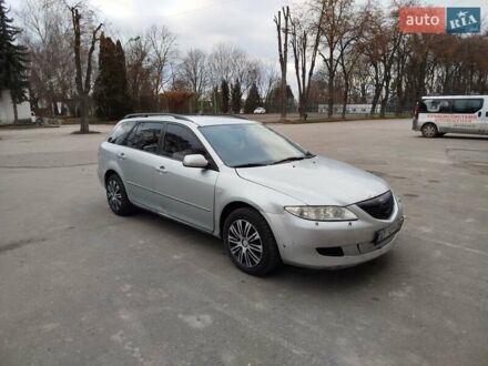 Серый Мазда 6, объемом двигателя 2 л и пробегом 424 тыс. км за 2700 $, фото 1 на Automoto.ua