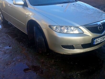 Сірий Мазда 6, об'ємом двигуна 2 л та пробігом 228 тис. км за 2200 $, фото 1 на Automoto.ua