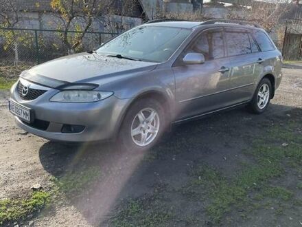 Сірий Мазда 6, об'ємом двигуна 2 л та пробігом 218 тис. км за 3550 $, фото 1 на Automoto.ua
