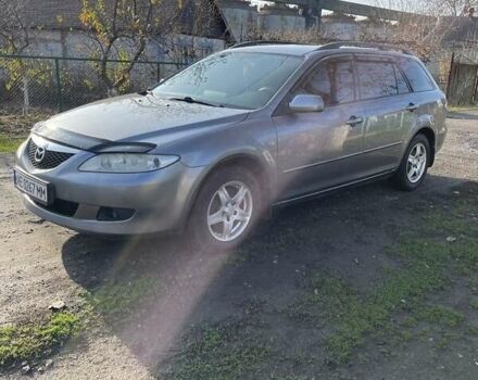 Серый Мазда 6, объемом двигателя 2 л и пробегом 218 тыс. км за 3550 $, фото 1 на Automoto.ua