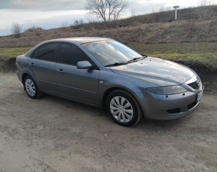 Серый Мазда 6, объемом двигателя 2 л и пробегом 400 тыс. км за 3200 $, фото 1 на Automoto.ua
