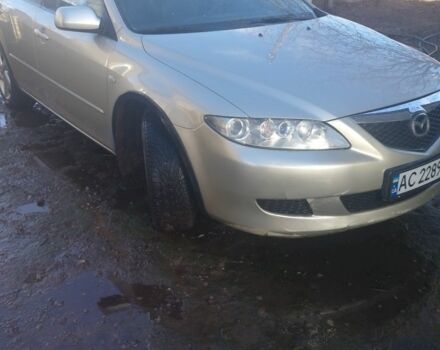 Сірий Мазда 6, об'ємом двигуна 2 л та пробігом 228 тис. км за 2200 $, фото 1 на Automoto.ua