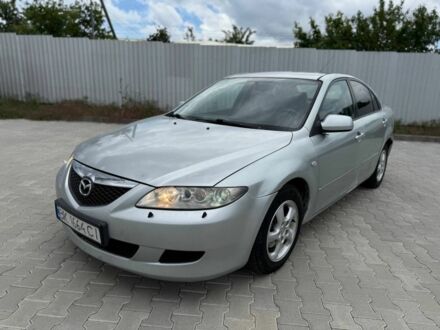 Серый Мазда 6, объемом двигателя 1.8 л и пробегом 342 тыс. км за 2350 $, фото 1 на Automoto.ua