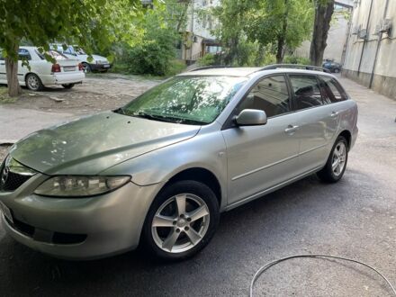 Серый Мазда 6, объемом двигателя 2 л и пробегом 320 тыс. км за 3600 $, фото 1 на Automoto.ua