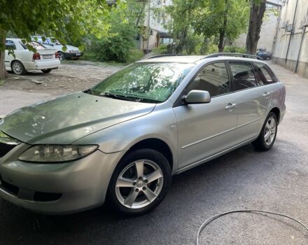 Серый Мазда 6, объемом двигателя 2 л и пробегом 320 тыс. км за 3600 $, фото 1 на Automoto.ua
