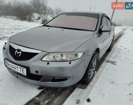 Серый Мазда 6, объемом двигателя 2 л и пробегом 200 тыс. км за 3800 $, фото 1 на Automoto.ua