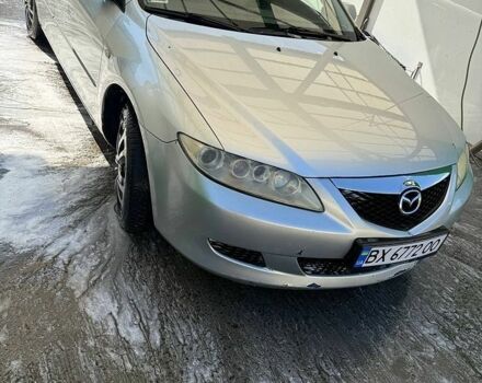 Серый Мазда 6, объемом двигателя 1.8 л и пробегом 262 тыс. км за 2500 $, фото 1 на Automoto.ua